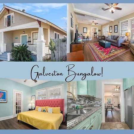 Beachy Bungalow! 2Bd, King Bed غالفيستون، تكساس المظهر الخارجي الصورة